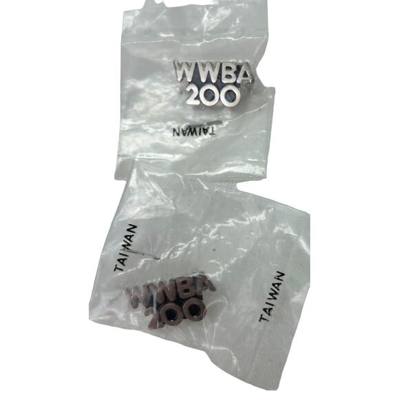 Lot 12 Vintage Bowling Award Lapel Pins WWBA 200, Atomic Vinyard 200, League Hi - Picture 2 of 7